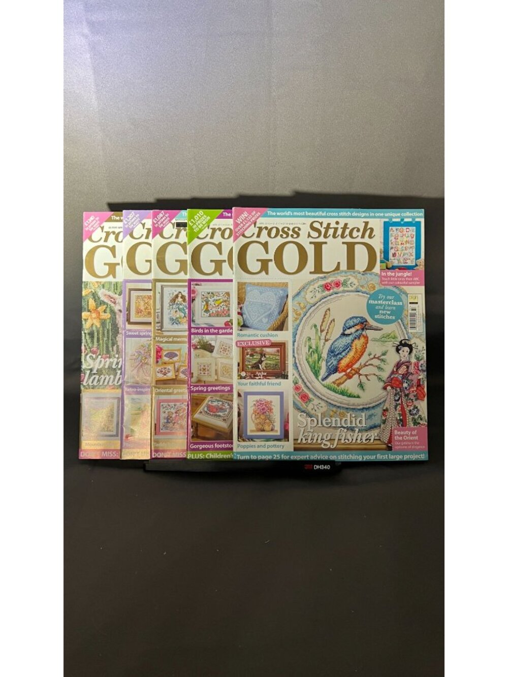 Cross Stitch Gold Magazines Lot of 5 Back Issues Beautiful Patterns